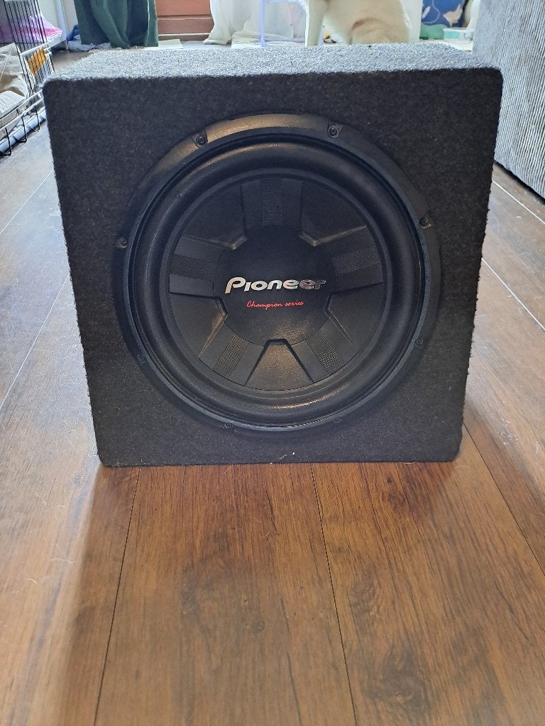 Pioneer Champion Series Car Subwoofer, Ophalen, Gebruikt