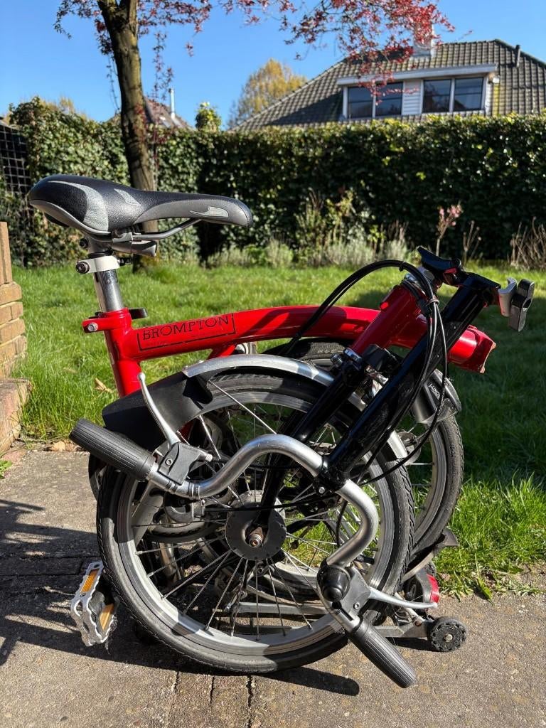 Brompton vouwfiets, Ophalen, Gebruikt, Brompton, 16 tot 18 inch
