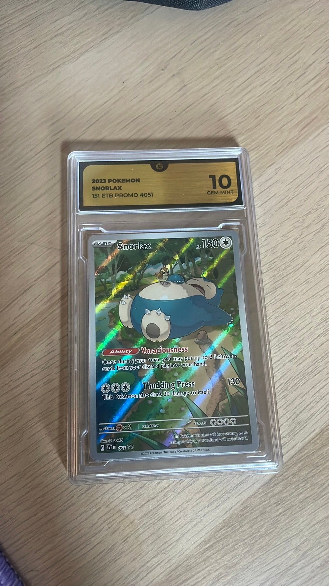 Snorlax #051 GG 10, Hobby en Vrije tijd, Verzamelkaartspellen | Yu-gi-Oh!, Ophalen of Verzenden, Nieuw, Losse kaart, Foil