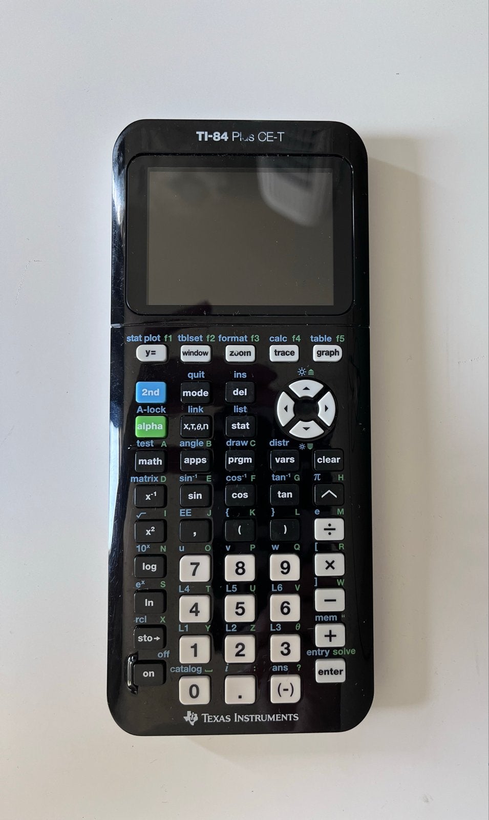 Texas Instruments TI-84 Plus CE-T, Ophalen of Verzenden, Grafische rekenmachine, Zo goed als nieuw