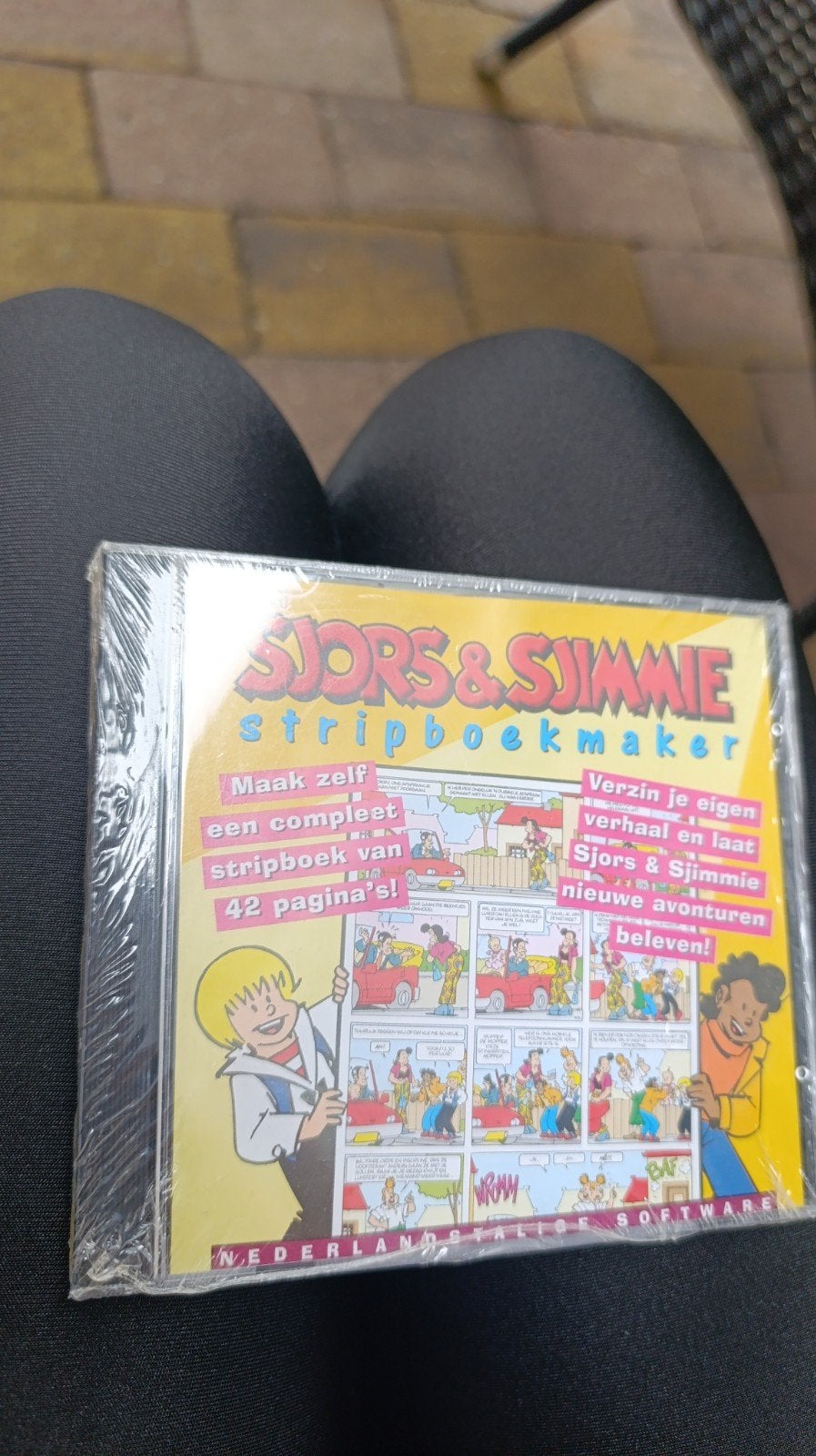 Sjors & Sjimmie Stripboekmaker CD-ROM  Maak je eigen strip!, Spelcomputers en Games, Games | Pc, Nieuw, Puzzel en Educatief, 1 speler