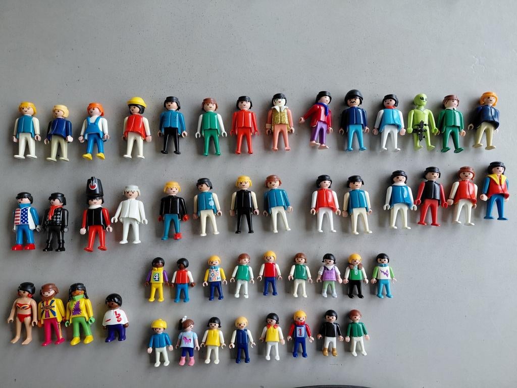 Grote verzameling Playmobil poppetjes - diverse figuren, Ophalen of Verzenden, Gebruikt, Los playmobil
