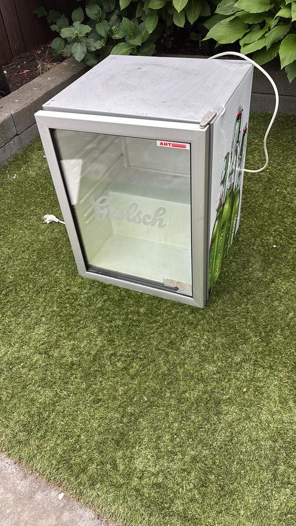 Koelkast Grolsch kan 1 kratjes in, 85 tot 120 cm, Gebruikt, Minder dan 60 cm, Ophalen of Verzenden