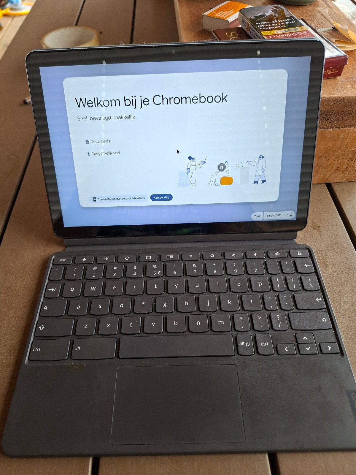 ga je naar school dan is dit handig, Computers en Software, Windows Tablets, 10 inch, Usb-aansluiting, Ophalen of Verzenden, 128 GB