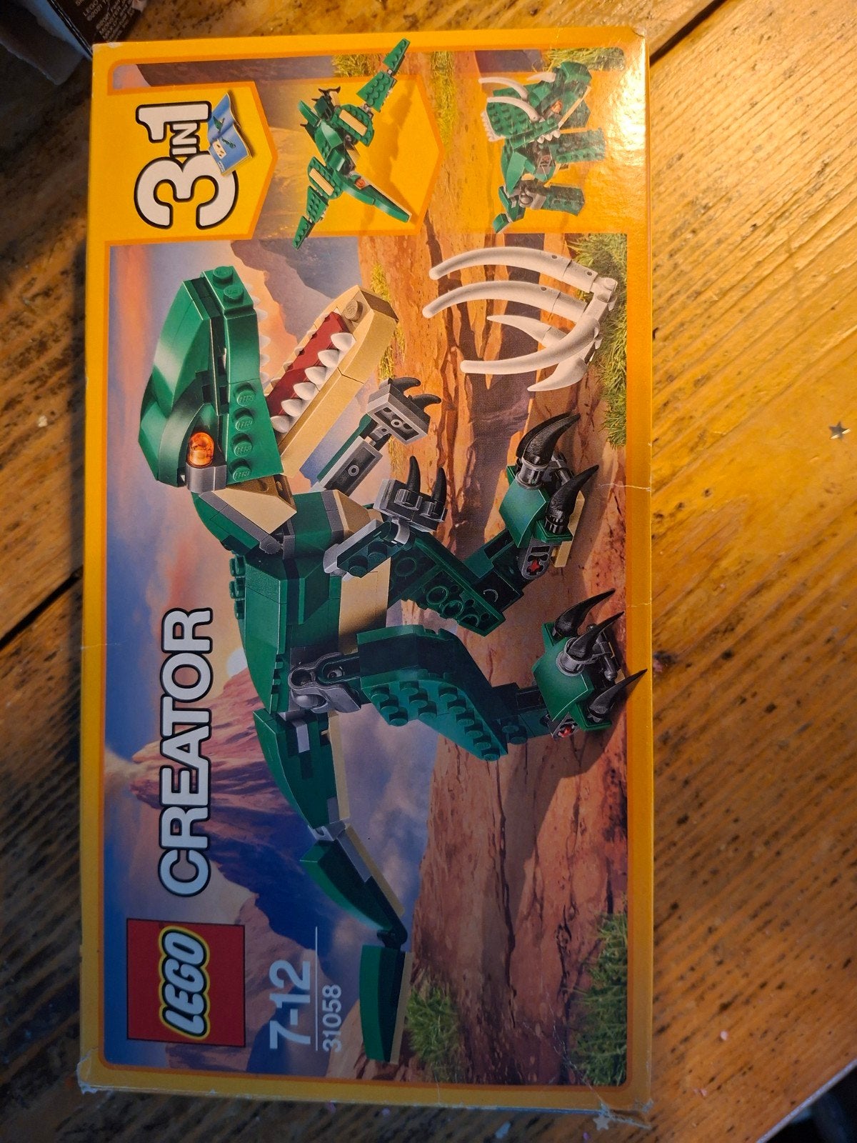 Lego dinosaurus 31058, Ophalen of Verzenden, Zo goed als nieuw