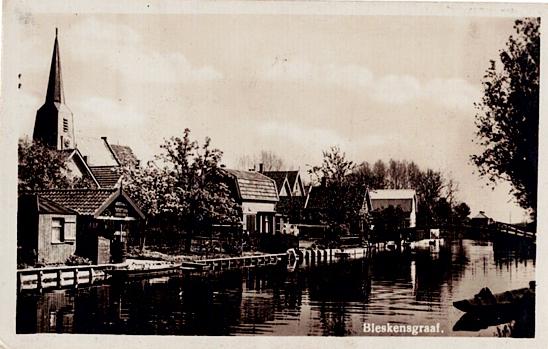 Bleskensgraaf, oud-Bleskensgraaf uitgeverij  Mouthaan, Verzenden, 1920 tot 1940, Ongelopen, Zuid-Holland
