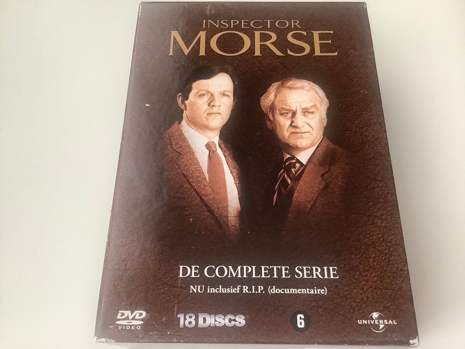 Inspector MORSE complete serie, 18 dvds, Cd's en Dvd's, Dvd's | Tv en Series, Alle leeftijden, Ophalen of Verzenden, Zo goed als nieuw