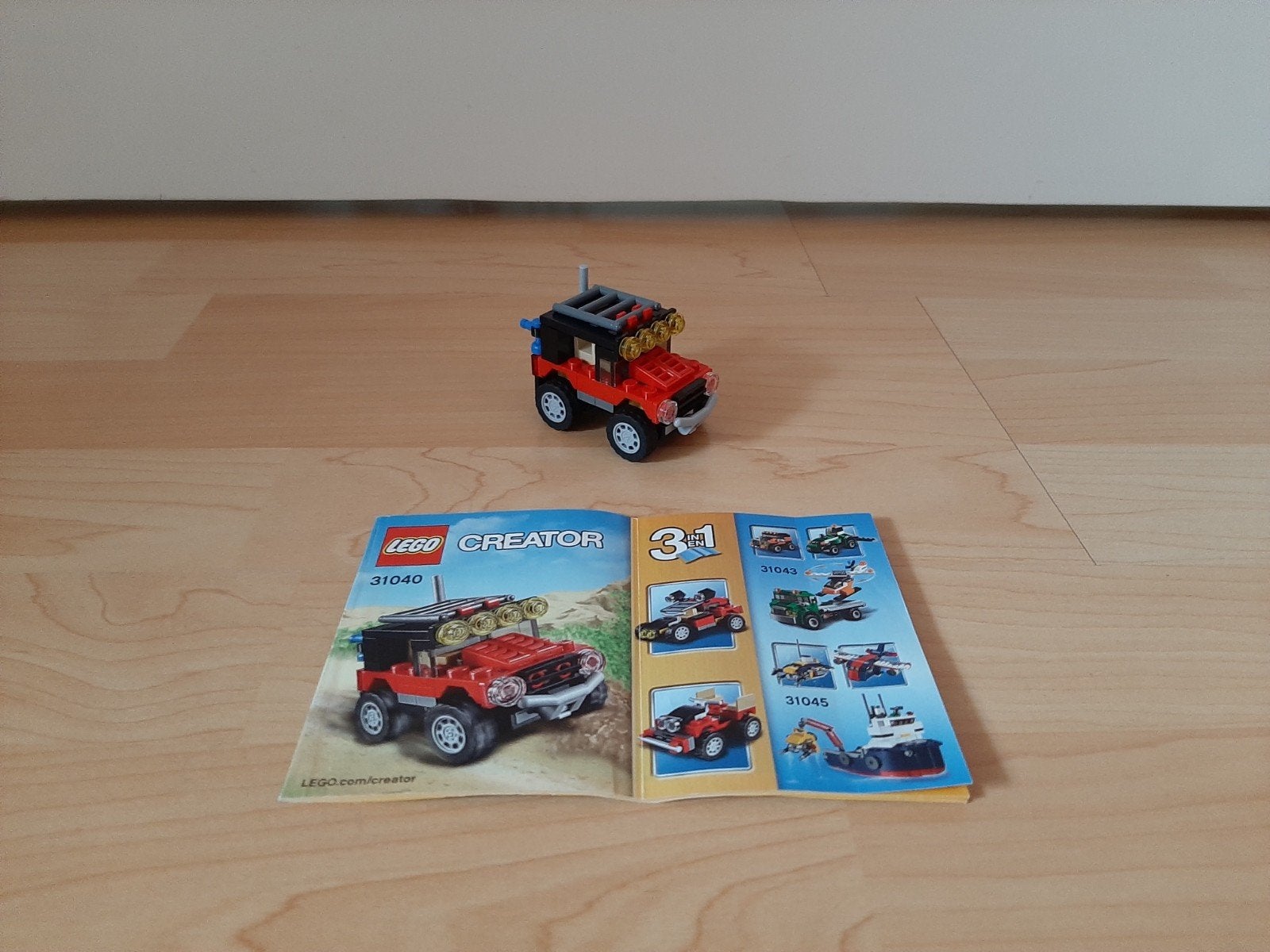Lego Creator 31040 Woestijnracers, Lego, Compleet, Ophalen of Verzenden, Zo goed als nieuw