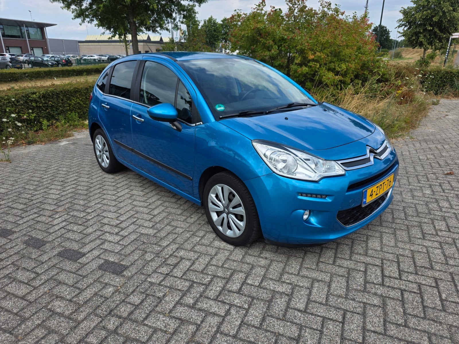 Citroën C3 1.2 Puretech 82pk 2015 Blauw, Voorwielaandrijving, 31 €/maand, 1199 cc, Blauw