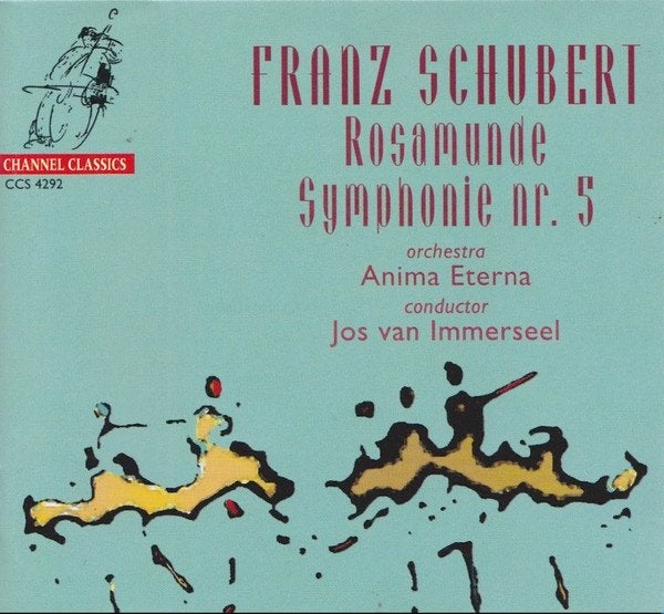 SCHUBERT Rosamunde symphonie nr. 5 CD IMMERSEEL CHANNEL, Ophalen of Verzenden, Classicisme, Gebruikt, Orkest of Ballet
