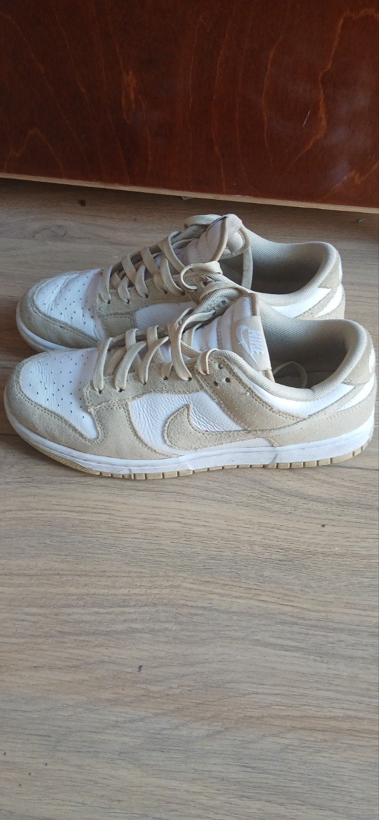 Nike schoenen maat 40, Ophalen, Beige, Nike, Sneakers of Gympen