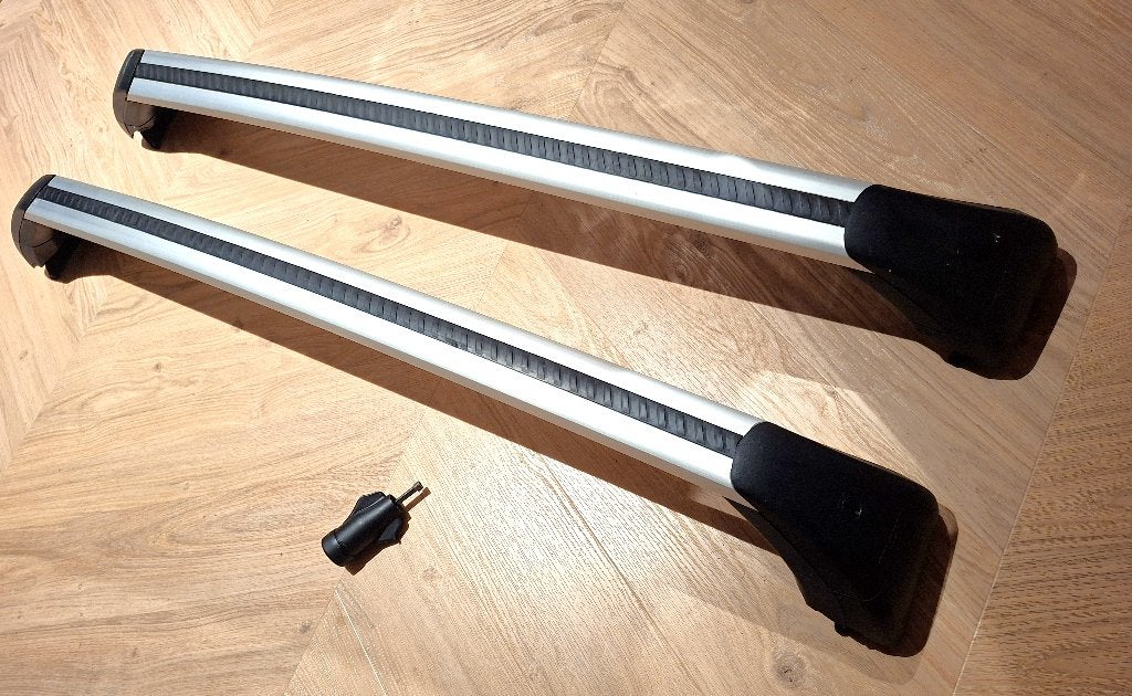 Originele Volvo dakdragers voor Volvo S80 (2007-2016), Auto diversen, Ophalen, Zo goed als nieuw