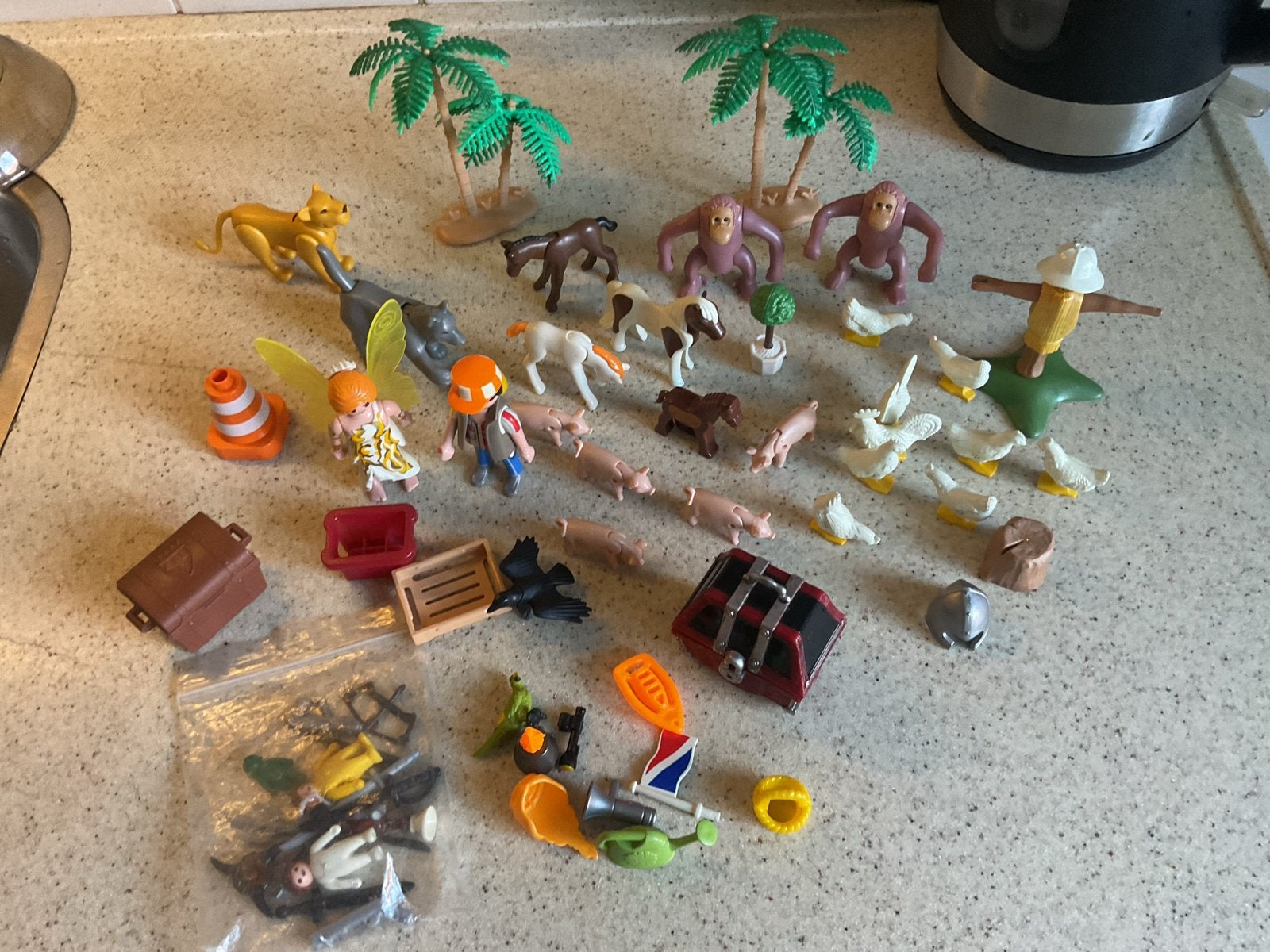 Playmobil Dieren en Figuren Collectie - Gebruikt, Gebruikt, Losse onderdelen, Ophalen of Verzenden, Figuren
