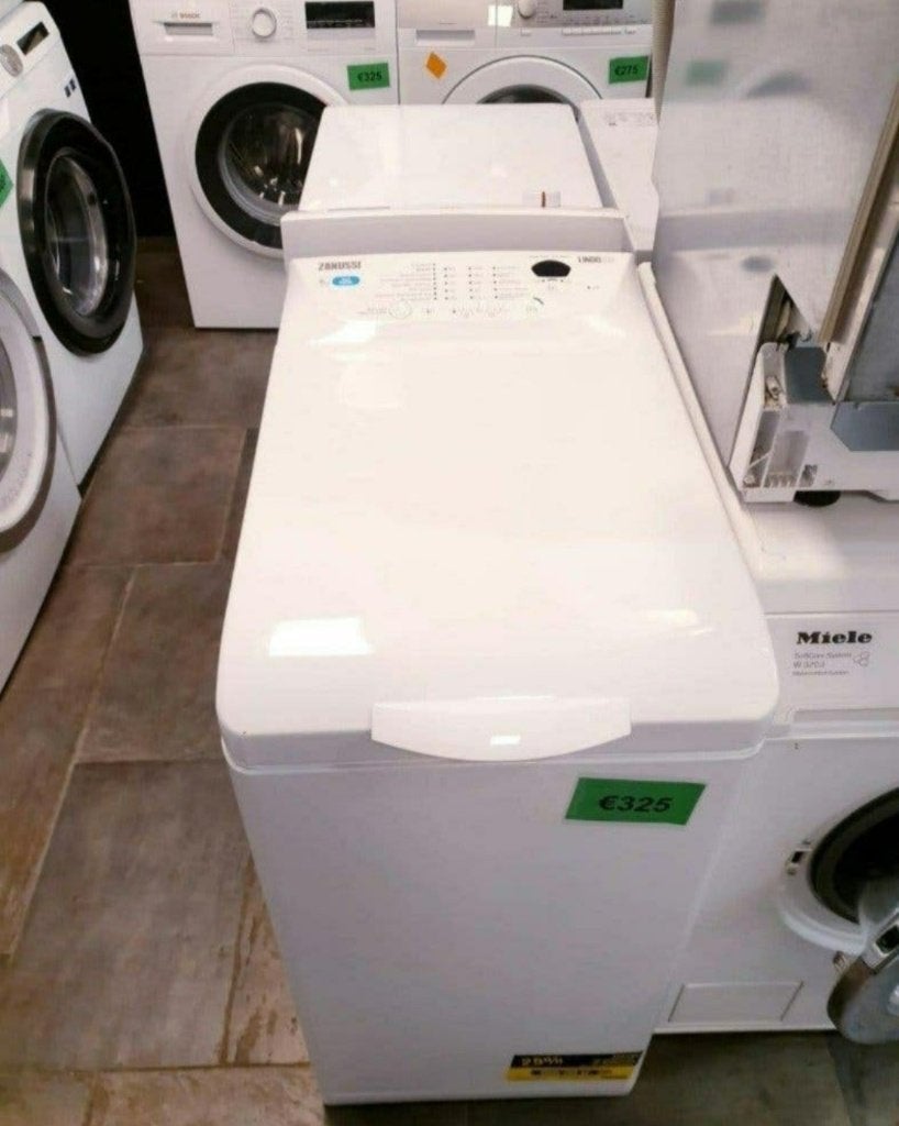 wasmachine bovenlader zanussi 6kg INC GARANTIE € 325,00, Witgoed en Apparatuur, Ophalen, 1200 tot 1600 toeren, 4 tot 6 kg, Bovenlader