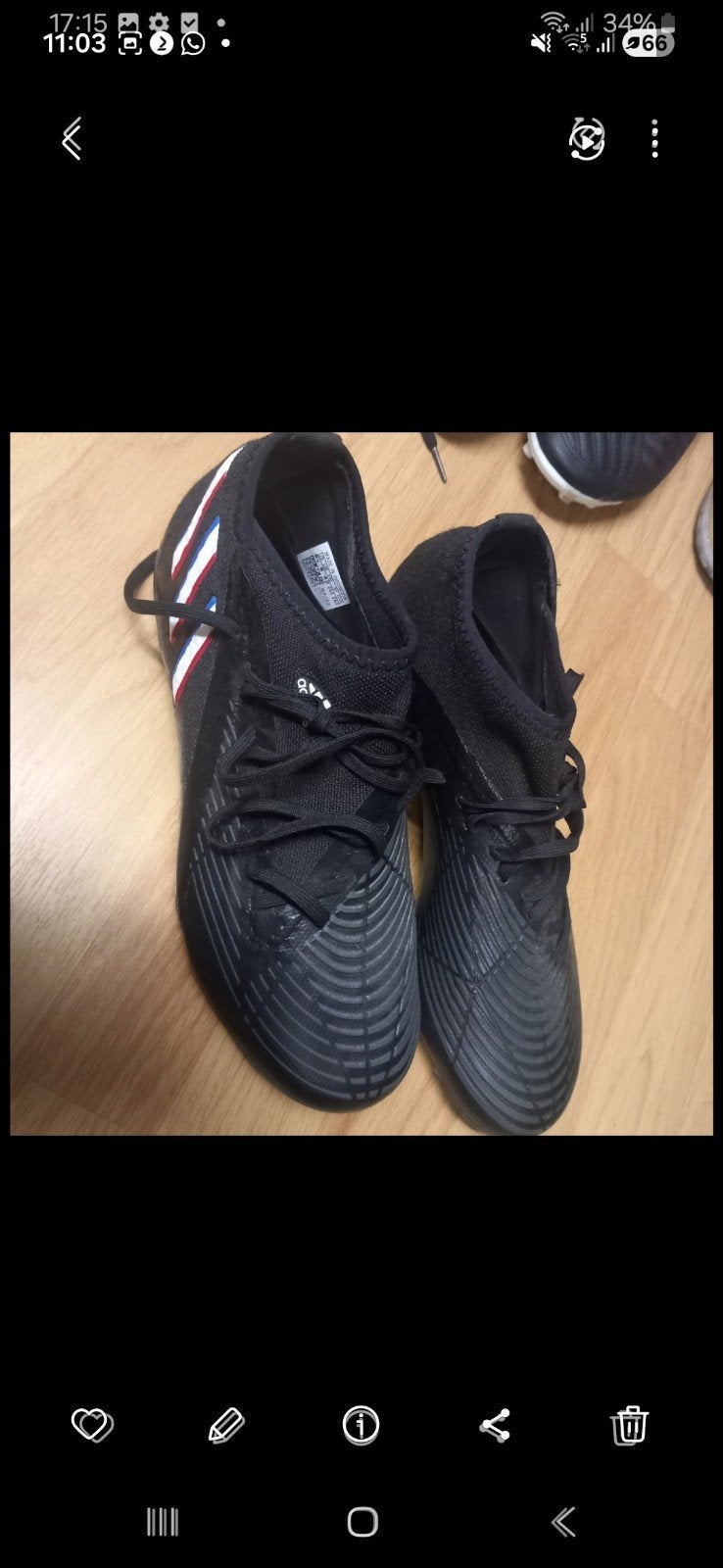 Adidas Predator voetbalschoenen - Maat 38, Sport en Fitness, Voetbal, Ophalen of Verzenden