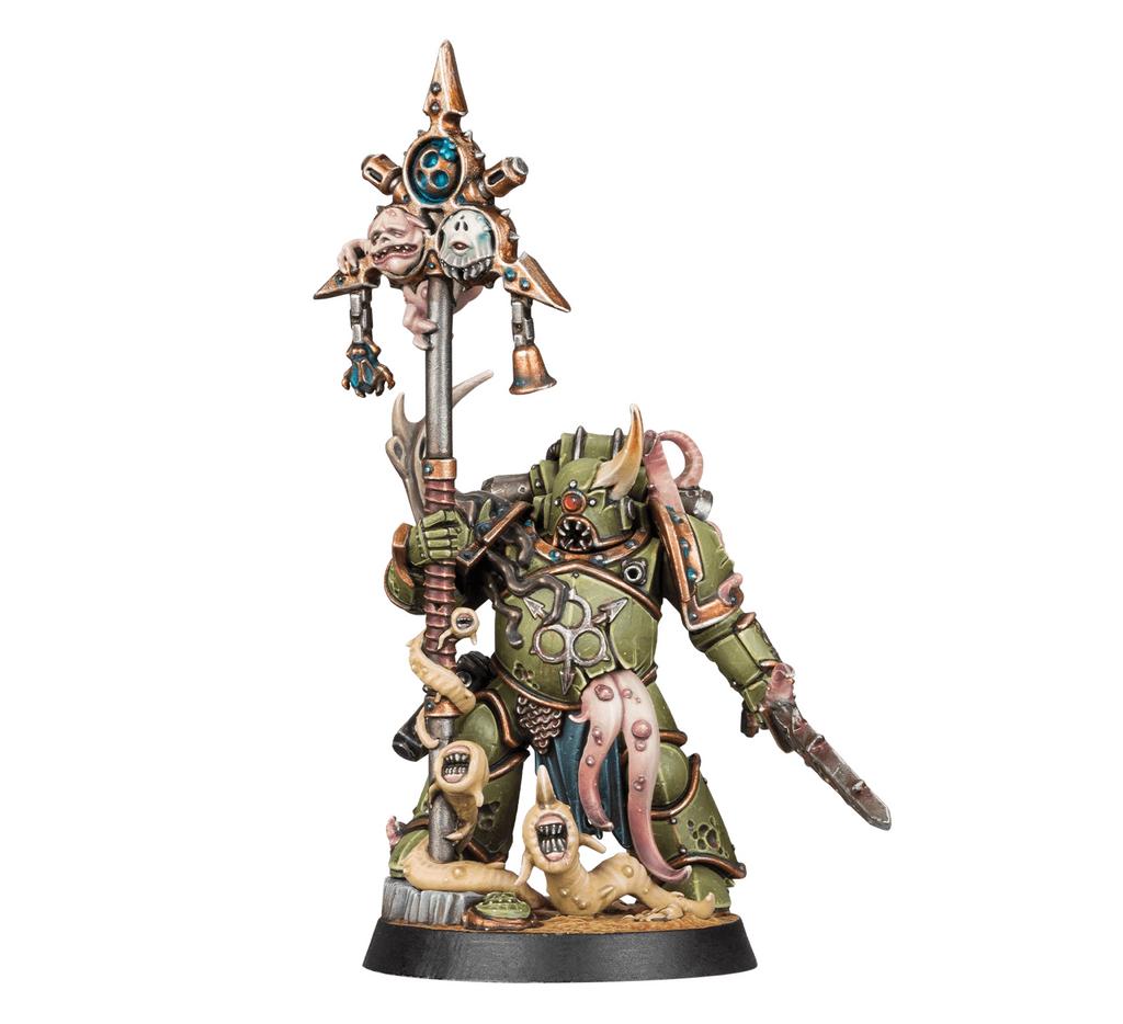 Plague marin with icon bearer on sprue 40k, Hobby en Vrije tijd, Wargaming, Ophalen of Verzenden, Zo goed als nieuw, Warhammer 40000