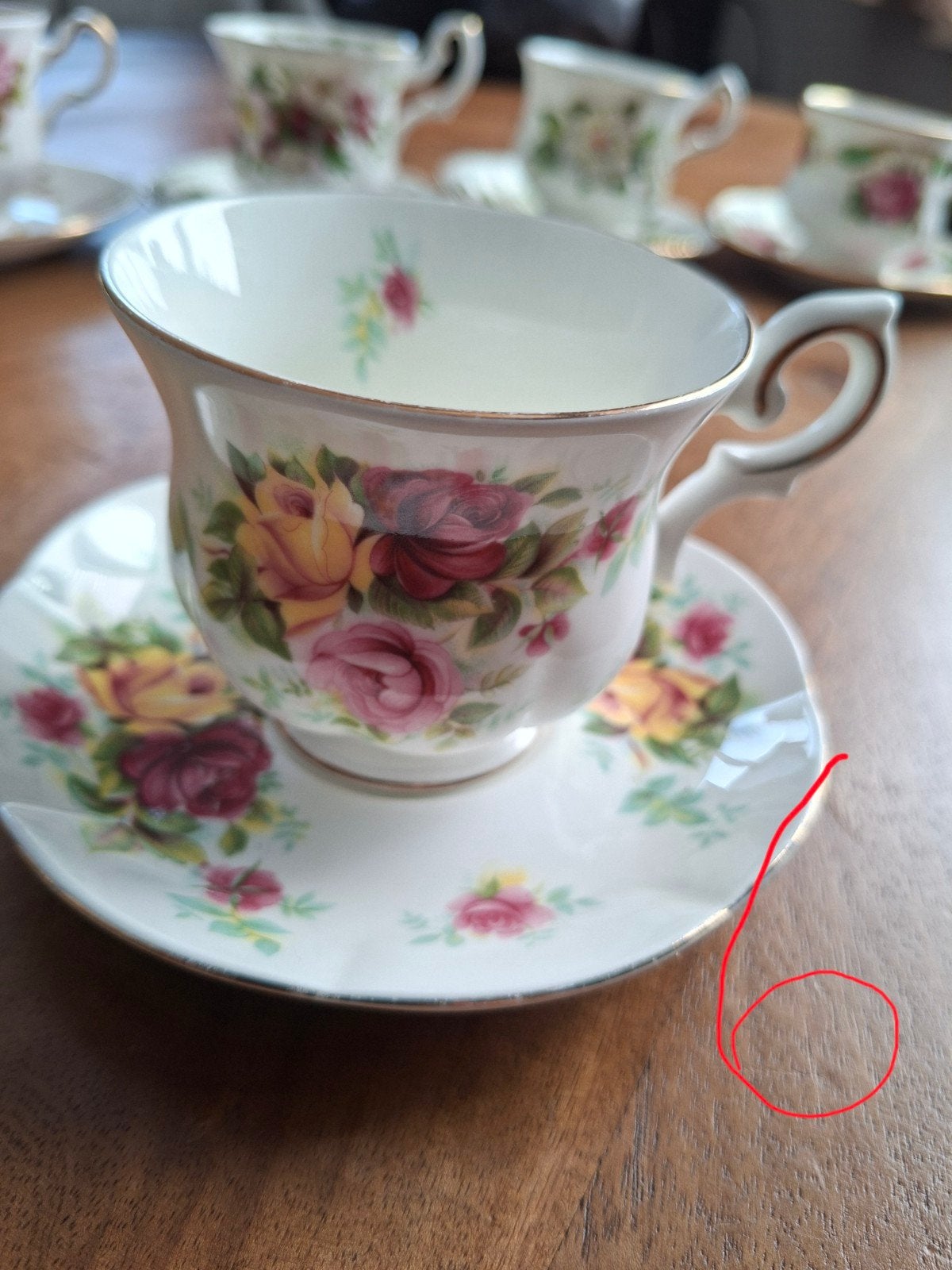 Kop en schotel Royal Albert Old Country Rose, Ophalen of Verzenden