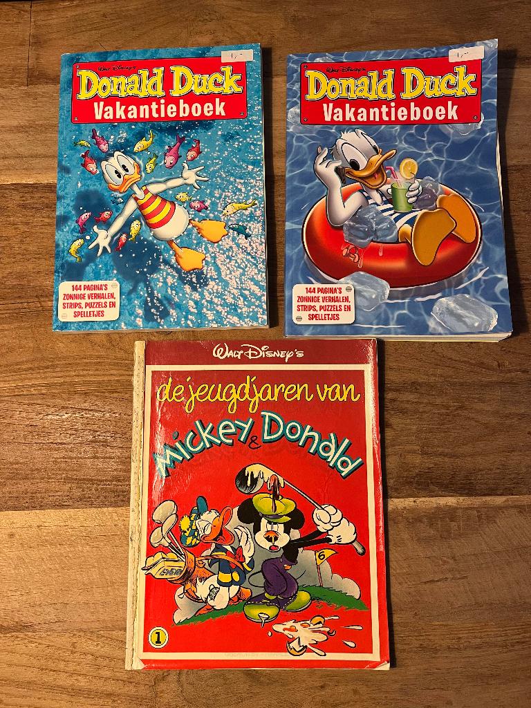 Donald Duck stripboeken, Meerdere stripboeken, Ophalen of Verzenden, Gelezen, Walt Disney