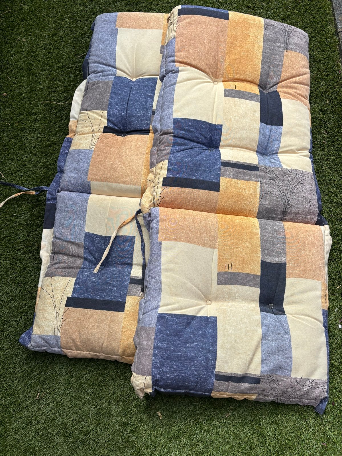 6x Tuinstoelkussens - Zo goed als nieuw, Tuin en Terras, Tuinmeubel-accessoires, Ophalen, Zo goed als nieuw