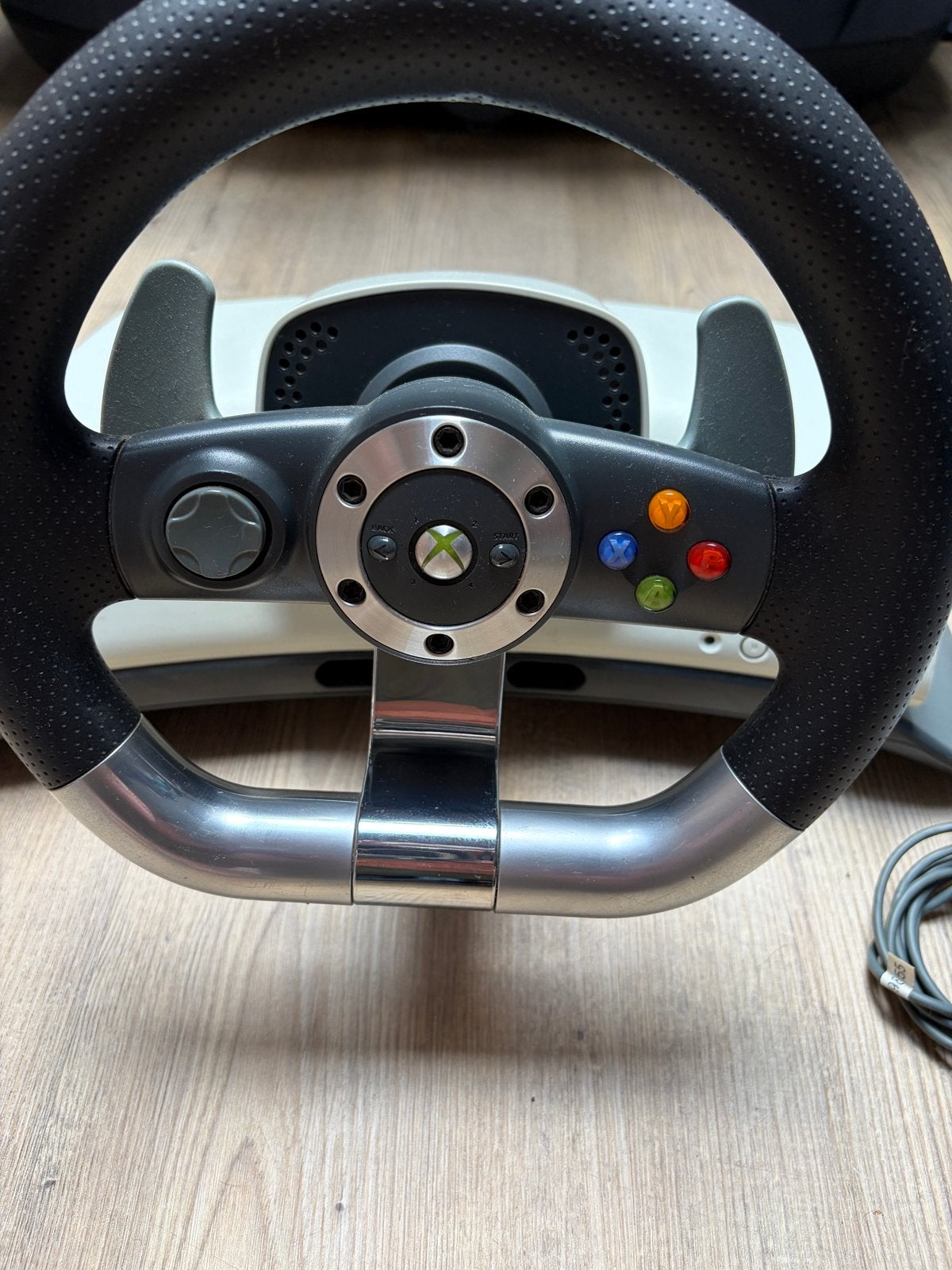 Microsoft Xbox 360 Wireless stuur + pedalen | Force feedback, Spelcomputers en Games, Spelcomputers | Xbox | Accessoires, Gebruikt