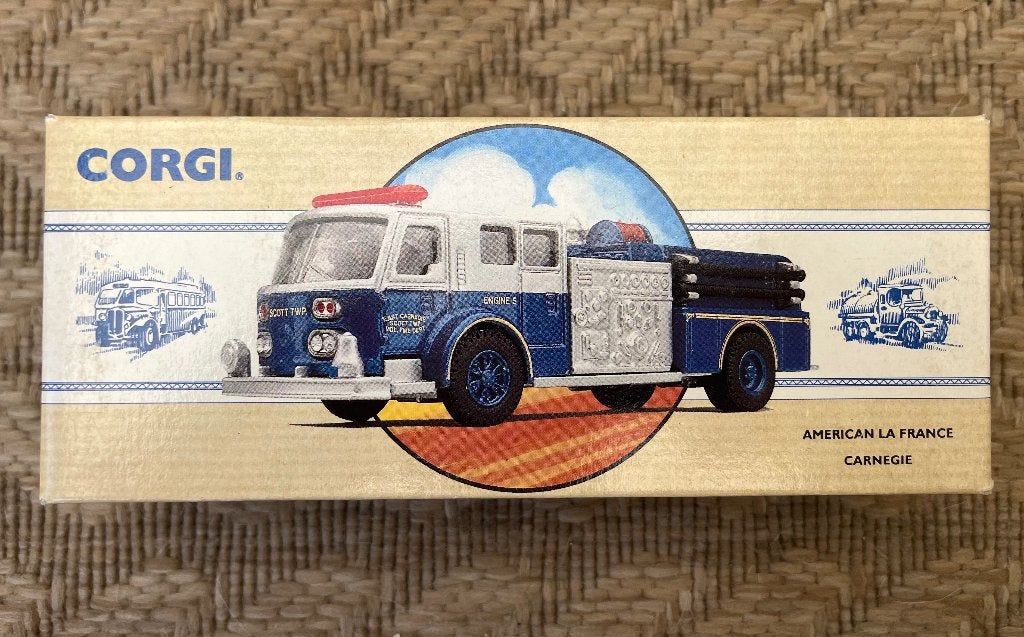 Corgi Toys - American La France Carnegie, Ophalen of Verzenden, Zo goed als nieuw, Auto, Corgi