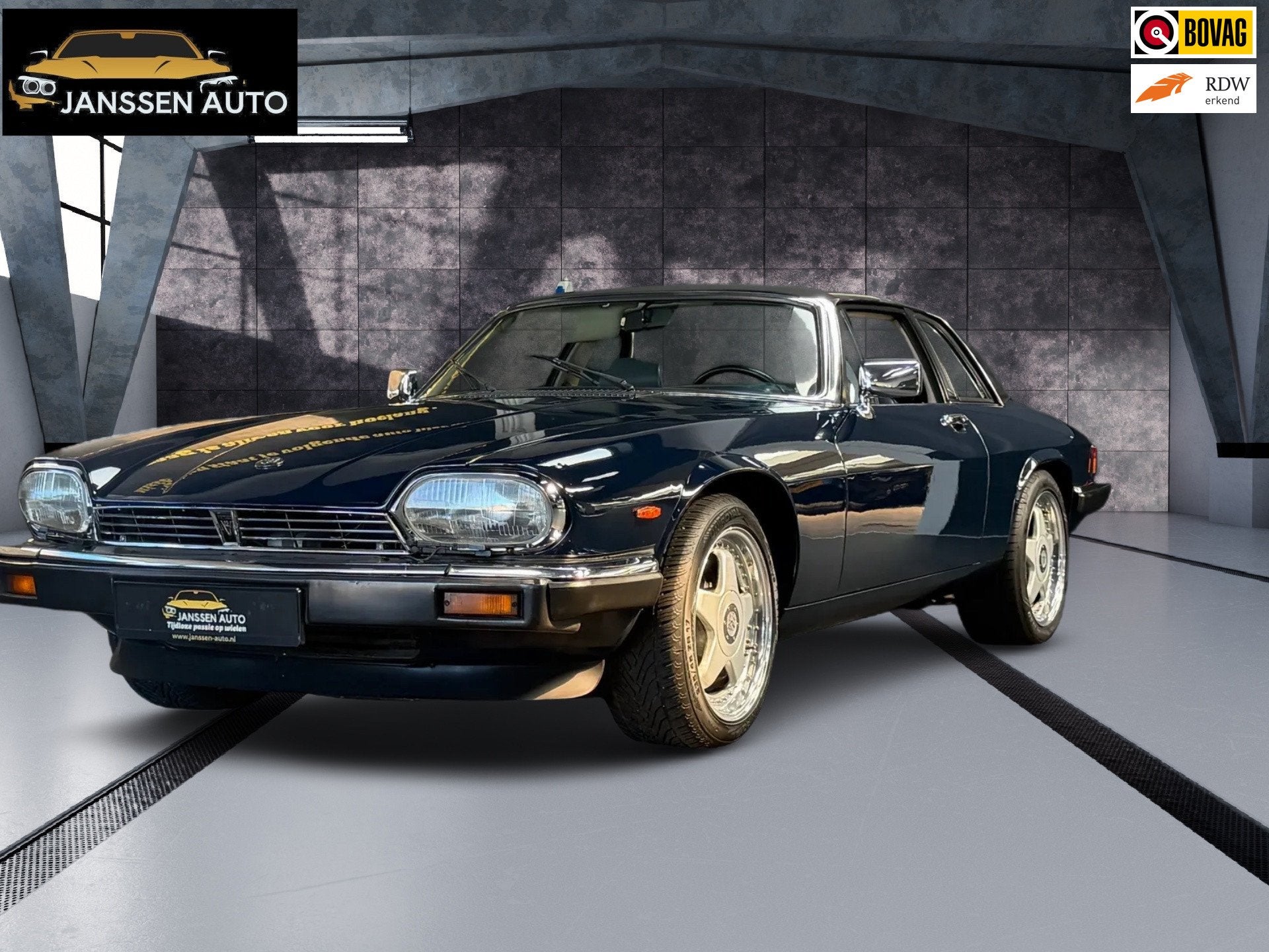 Jaguar XJS -C 5.3 V12 Targa Cabriolet | Zeer zeldzaam | Auto, Auto's, Automaat, Zwart, Cabriolet, Leder