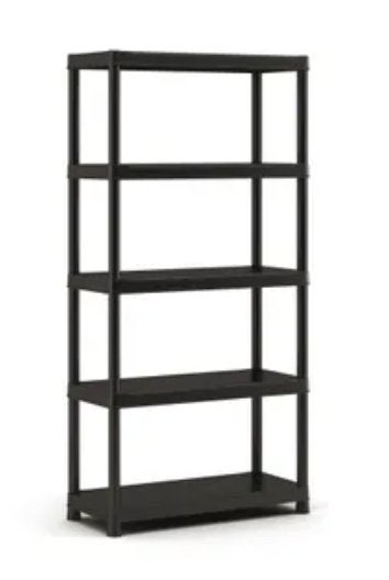 Sencys Stellingkast - 182x90x40 - Draagkracht 55kg - Zwart, Huis en Inrichting, Ophalen, Gebruikt