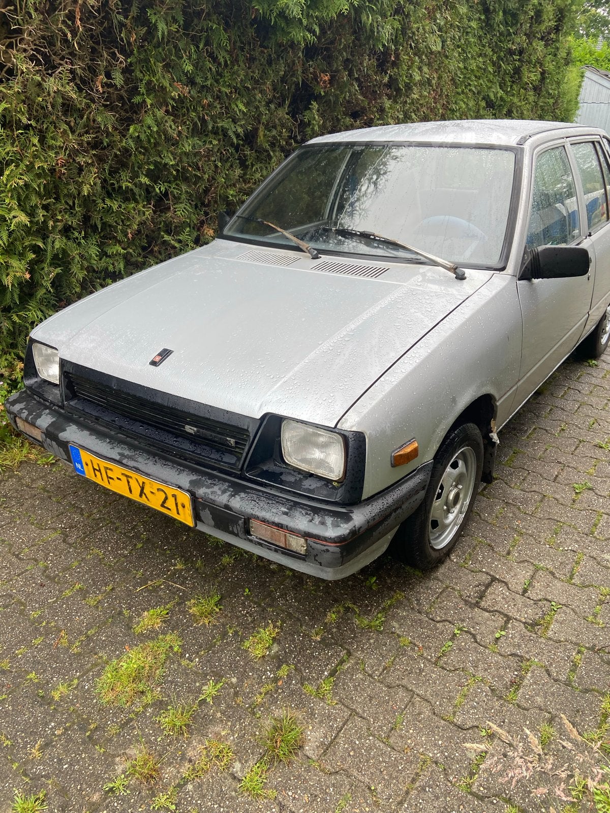 Suzuki Swift 1.0 GL 1986 Grijs, Auto's, Voorwielaandrijving, 341 kg, Swift, Handgeschakeld