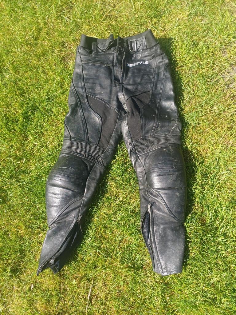 Restyle motorbroek leer maat 34, Ophalen, Broek | leer, Heren, Restyle