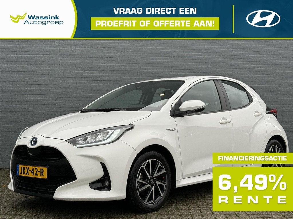 Toyota Yaris 1.5 Hybrid 116pk CVT Comfort | Automaat | Cruis, Auto's, Toyota, Bedrijf, Te koop, Yaris, ABS, Adaptive Cruise Control