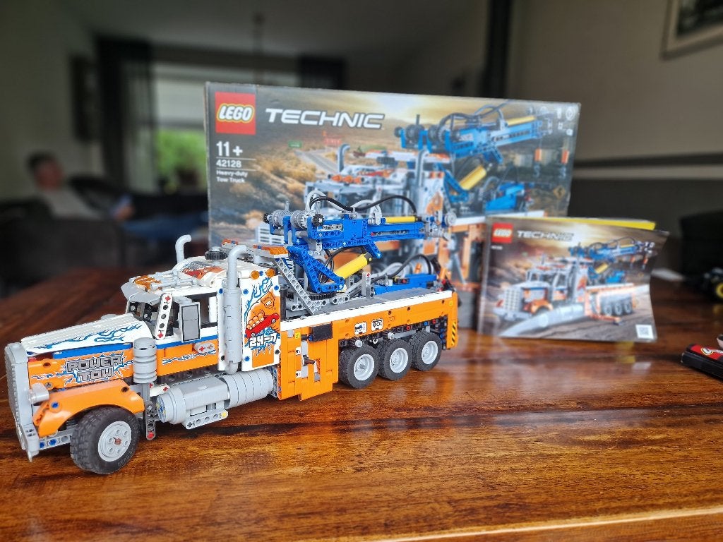 Lego technic sleepwagen Heavy-duty Tow Truck 42128, Ophalen, Compleet, Lego, Zo goed als nieuw