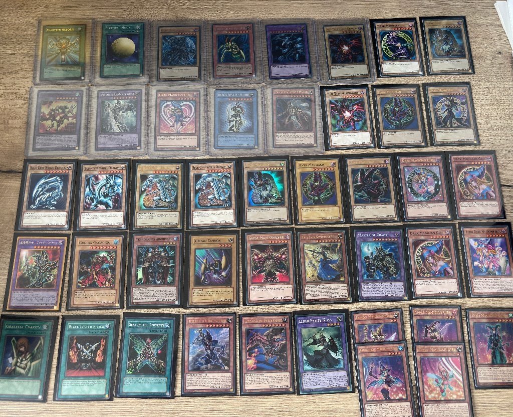 Yu-Gi-Oh! collectie, Ophalen of Verzenden, Gebruikt, Meerdere kaarten, Foil
