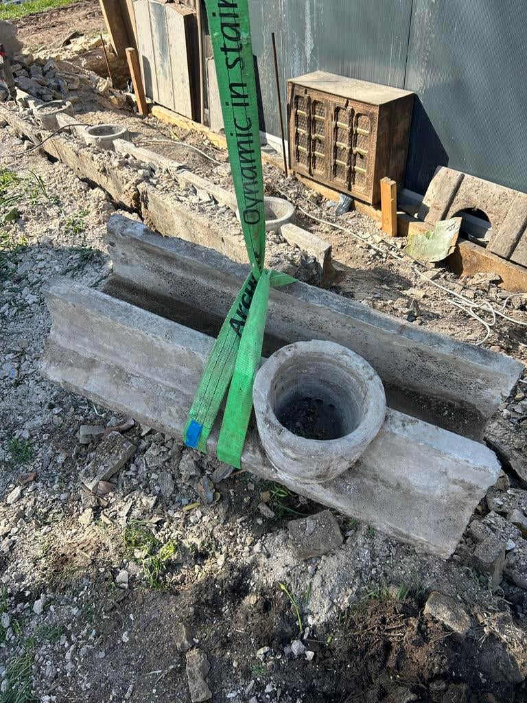 Authentieke drinkbakken, Tuin en Terras, Ophalen, Gebruikt