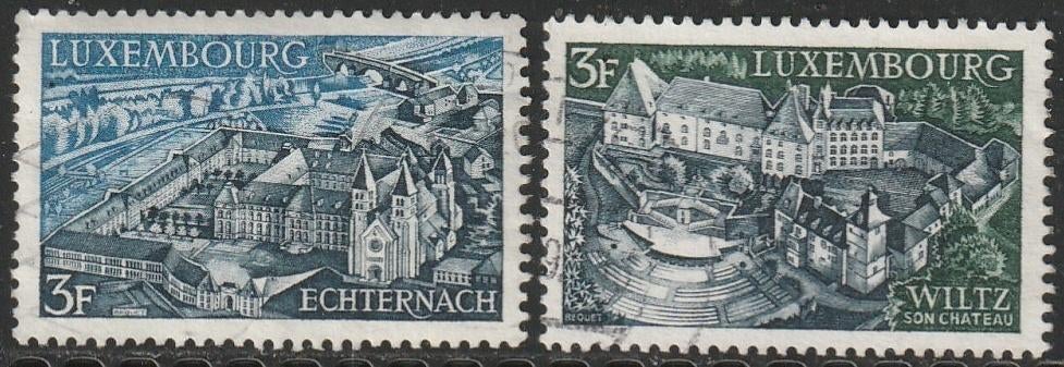 Luxemburg 1969 796/797 Echternach, Wiltz, Postfris, Ophalen of Verzenden, Luxemburg, Postfris