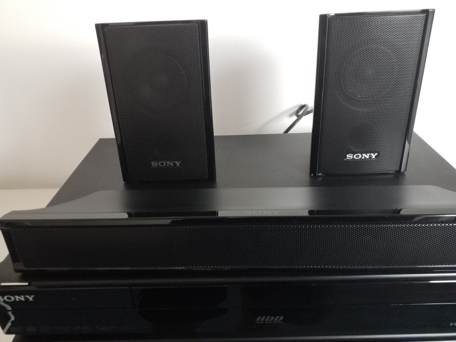 Sony Home Cinema Set HT-SF100 met DVD Recorder RDR-AT105, Ophalen, Sony, Dvd-speler, Gebruikt