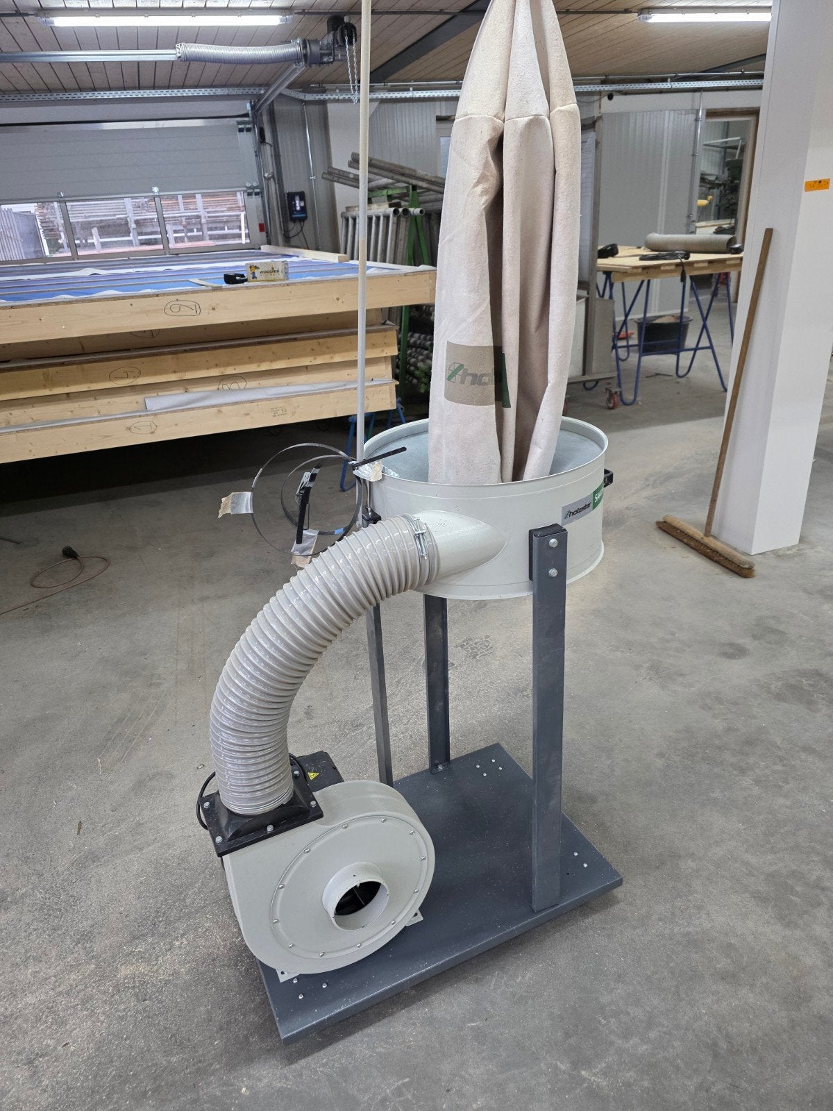 Afzuiging holzstart weinig gebruikt, Doe-het-zelf en Verbouw, Ventilatie en Afzuiging, Ophalen