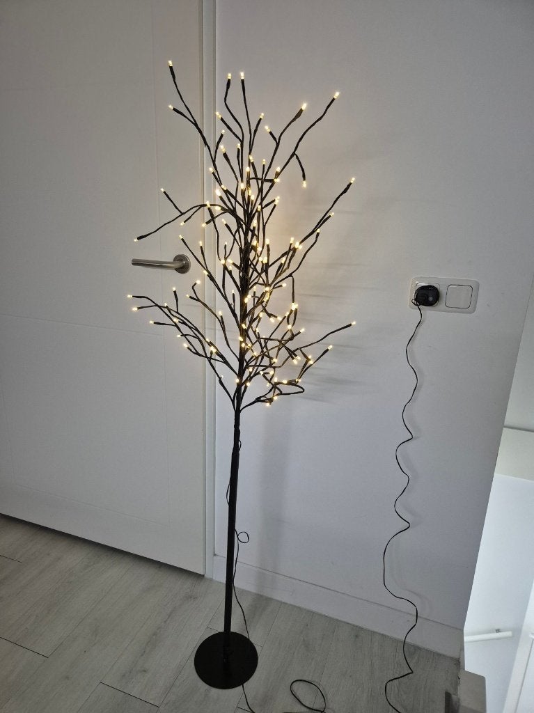 LED Lichtboom 140 cm hoog, buigbare takken, Diversen, Ophalen of Verzenden, Gebruikt