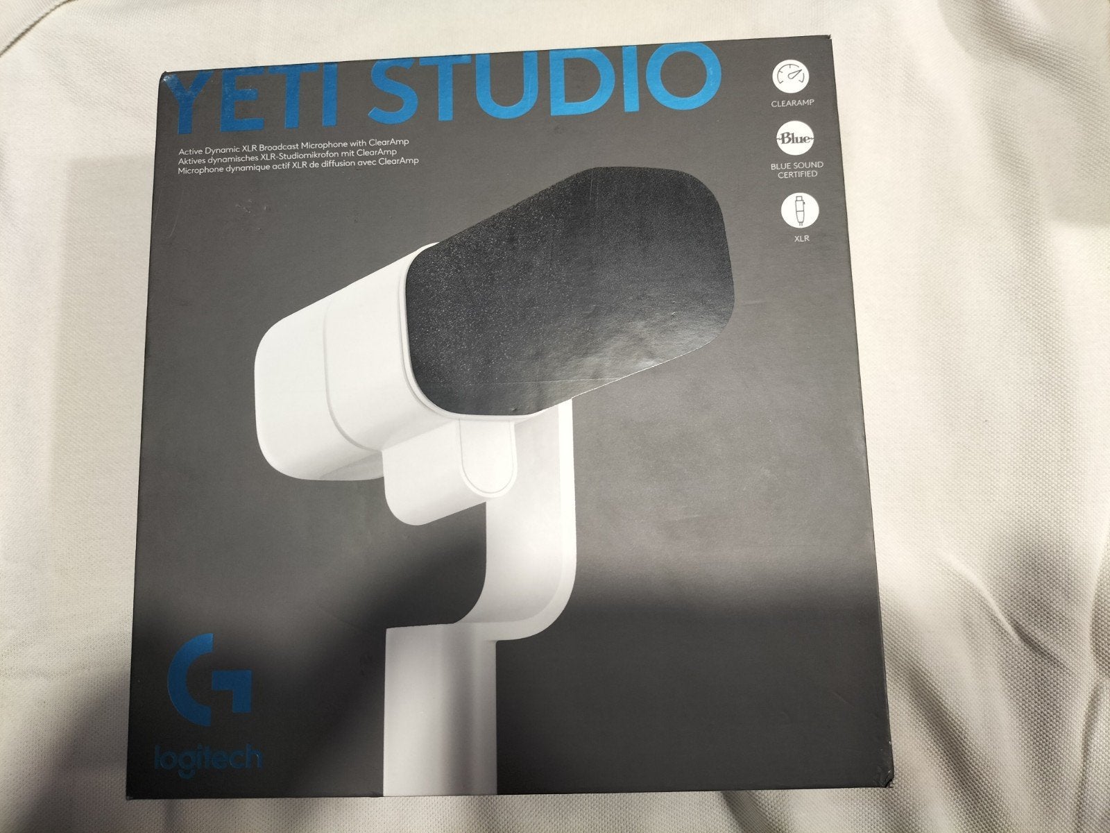 Logitech Yeti Studio XLR Broadcast Microfoon, Ophalen of Verzenden, Nieuw, Studiomicrofoon