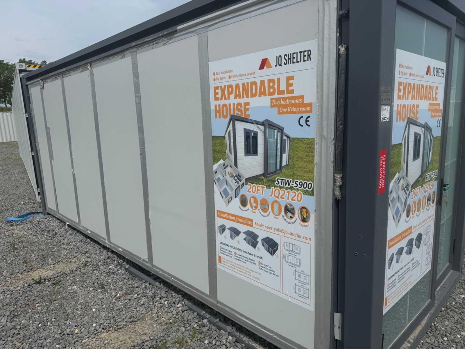 JQ Shelter - 2026 - mantelzorg woning foldable house - Mante