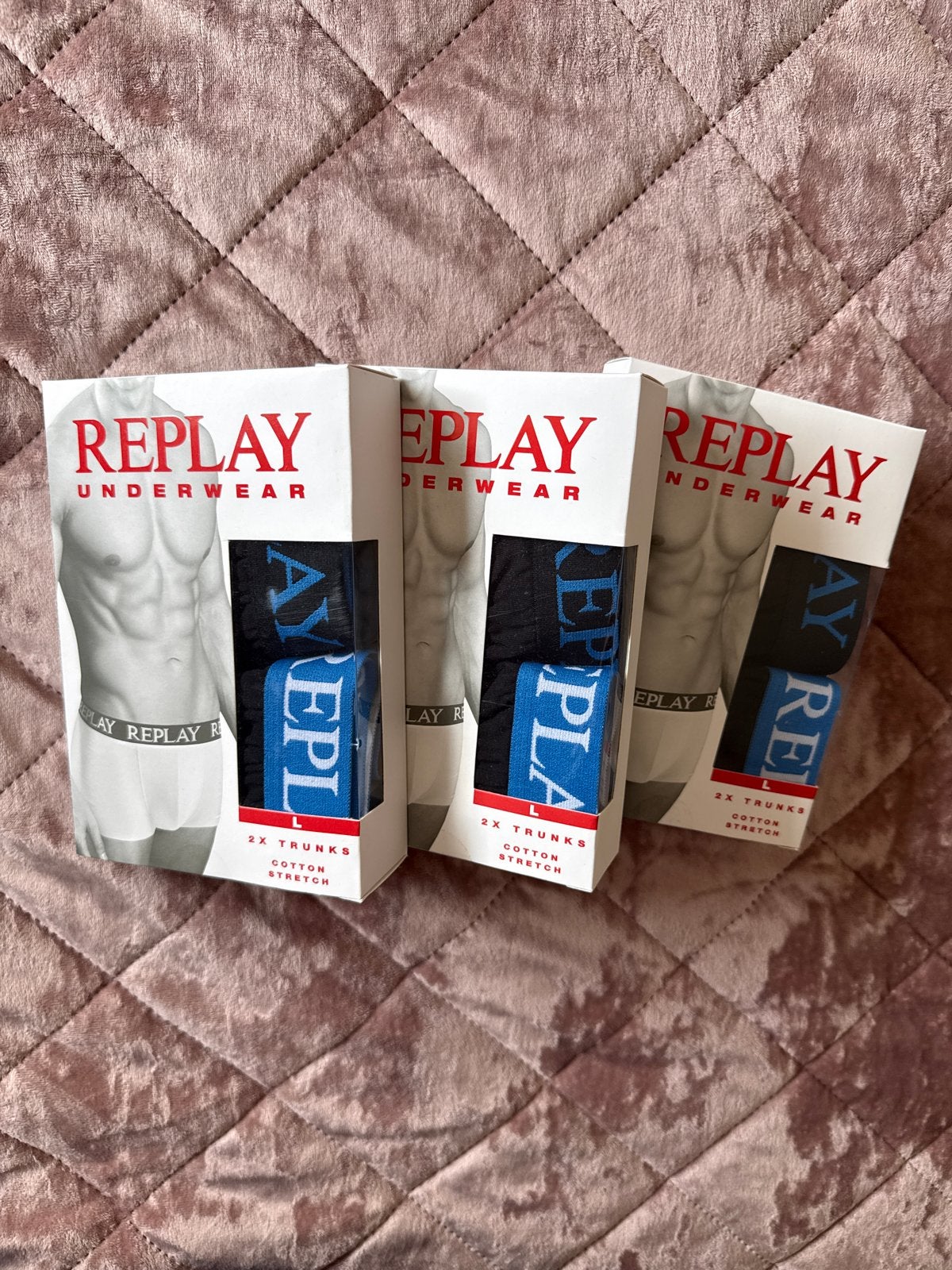 Replay Ondergoed Heren Boxershorts - Maat L (Nieuw), Zwart, Ophalen of Verzenden, RP, Nvt