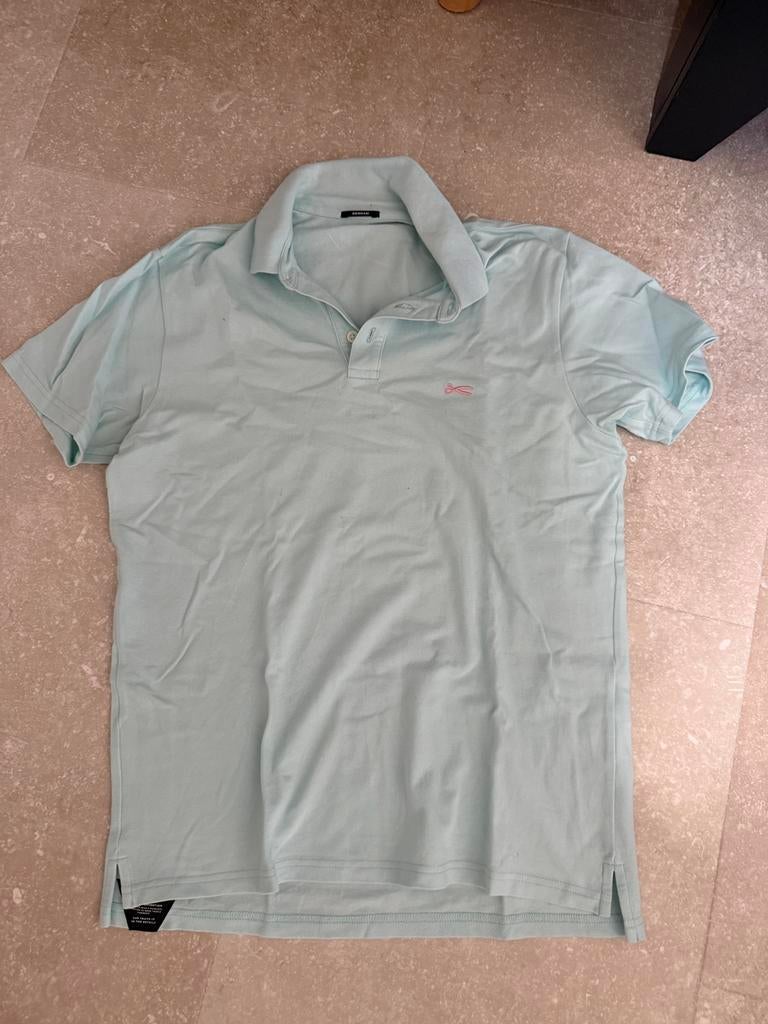 Denham polo’s, Ophalen of Verzenden, Zo goed als nieuw, Maat 46 (S) of kleiner, Blauw