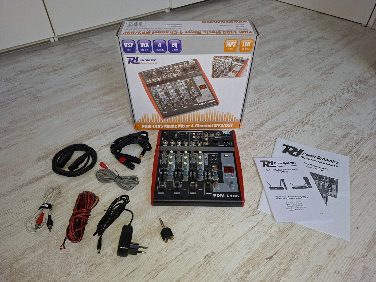 Power Dynamics PDM-L405 Mengpaneel, Muziek en Instrumenten, Ophalen, Zo goed als nieuw