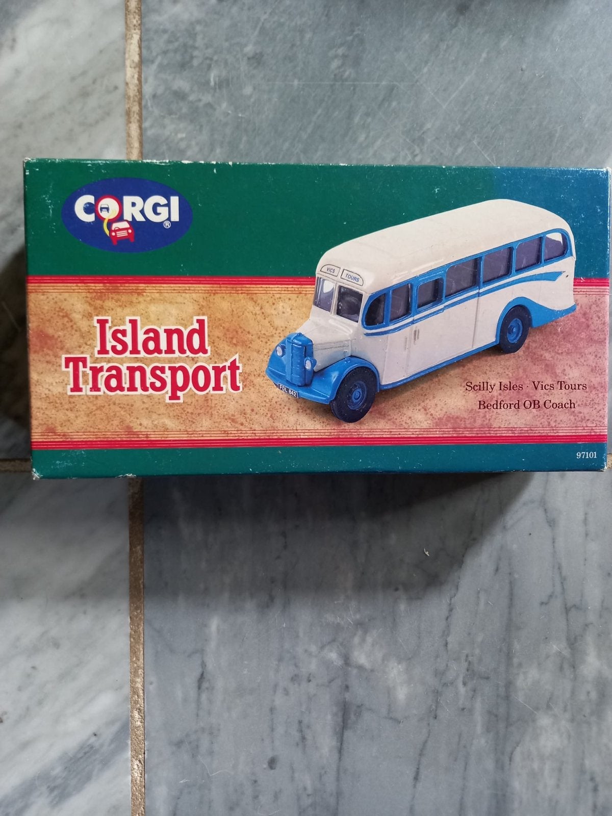 Corgi Island Transport Bedford OB Coach - Nieuw in doos, Overige merken, 1:50 of kleiner, Overige typen, Nieuw