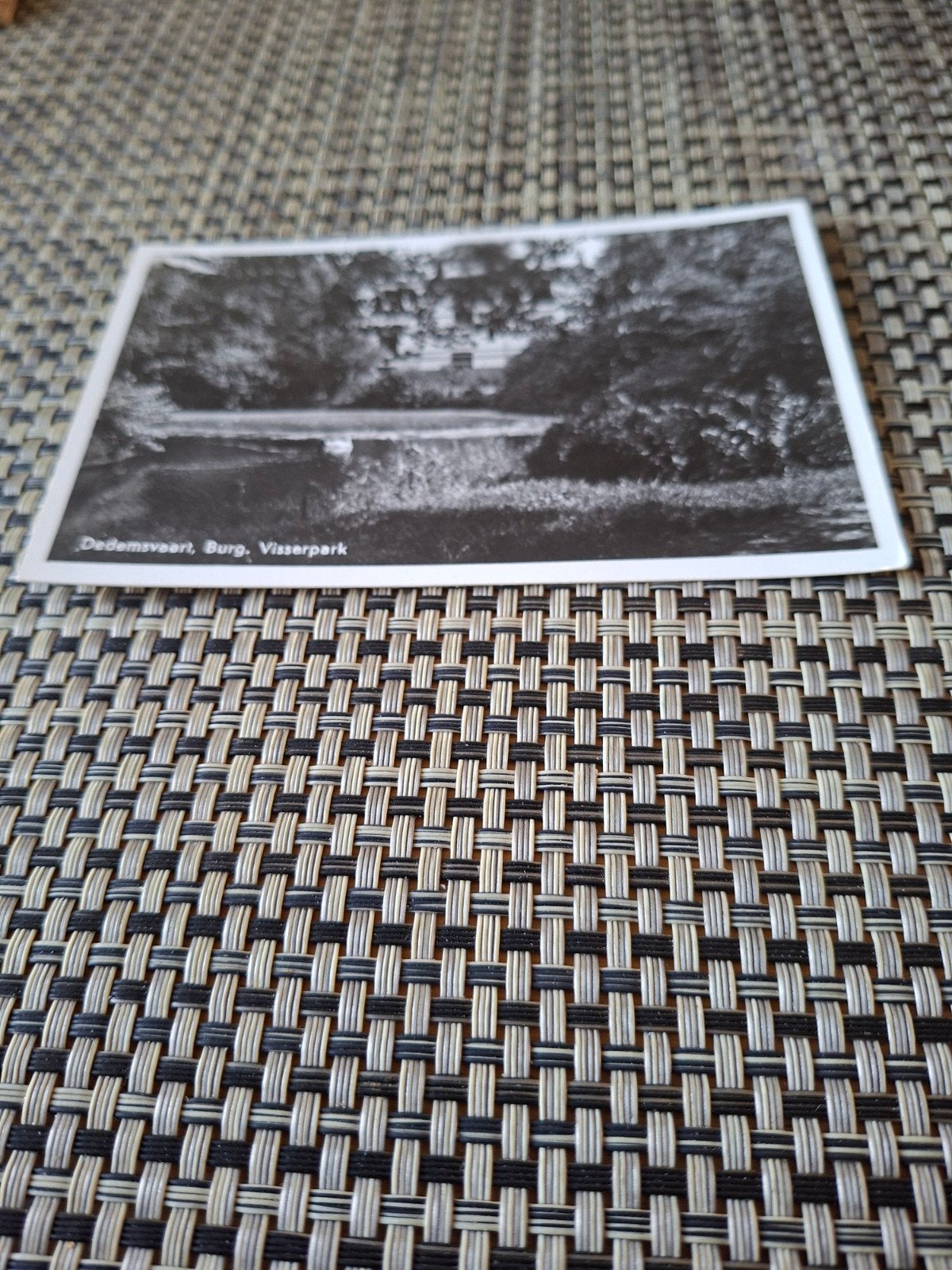 Dedemsvaart, Burg. Visserpark 1943, Ophalen of Verzenden, 1940 tot 1960, Ongelopen, Overijssel