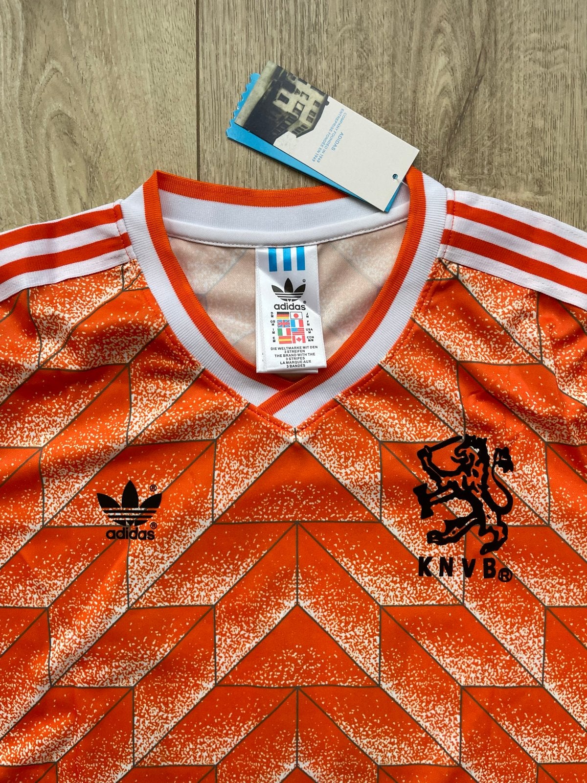 Vintage Oranje EK 88 Thuisshirt Gullit Maat S, Sport en Fitness, Voetbal, Maat S, Ophalen of Verzenden, Nieuw, Shirt