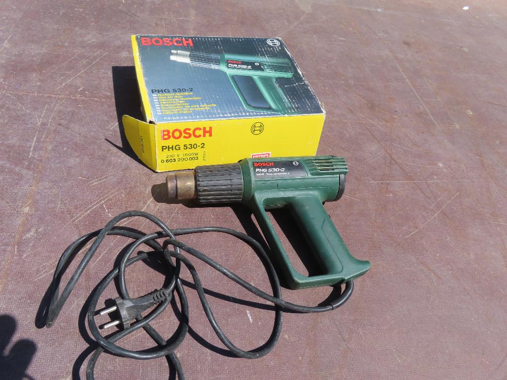 Bosch heteluchtpistool 1600 W, Ophalen, Gebruikt