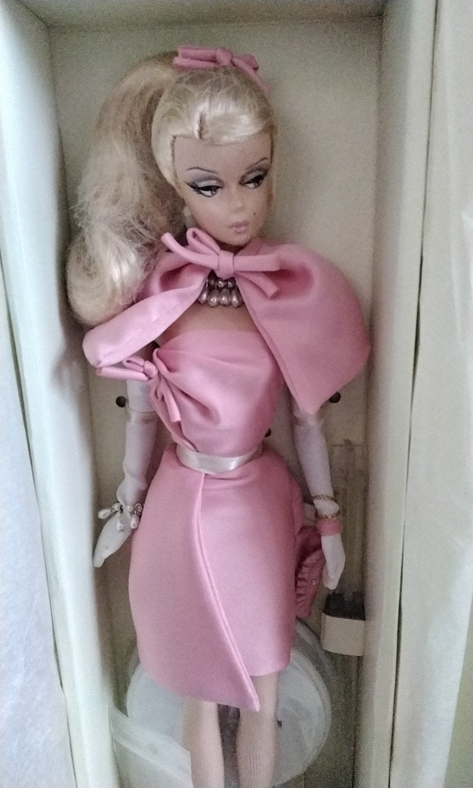 Barbie silkstone  Fashion Model Collection Movie Mixer pop, Ophalen of Verzenden, Zo goed als nieuw, Barbie