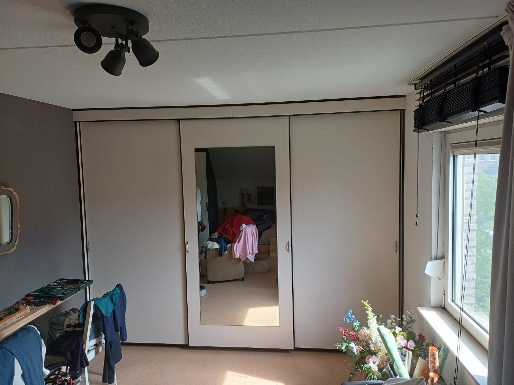 Schuifwand kast, Ophalen, Gebruikt, 200 cm of meer, 200 cm of meer