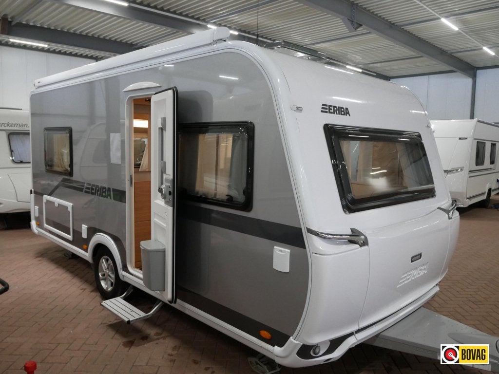 Eriba Nova 445 INCL. MOVER en LUIFEL, Caravans en Kamperen, Bedrijf, Treinzit, Overige typen, 5 tot 6 meter