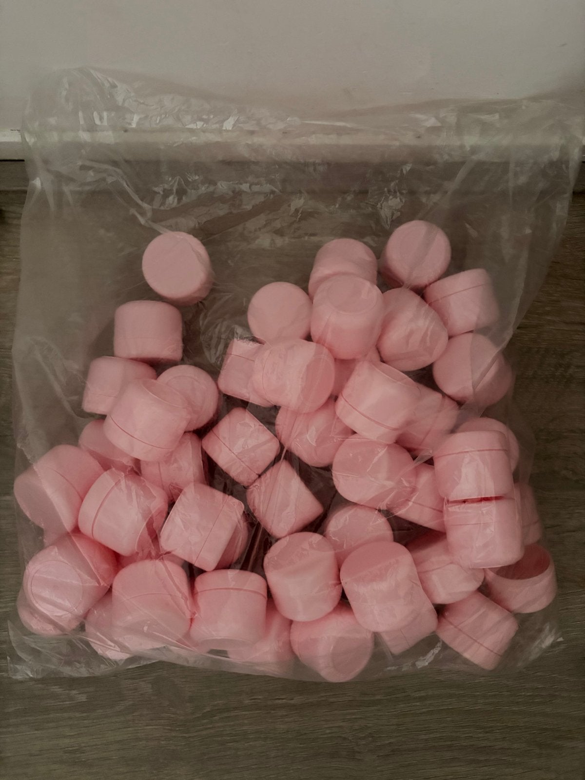 Lege cosmetica potjes - Roze, Gehele gezicht, Nieuw, Ophalen of Verzenden, Roze